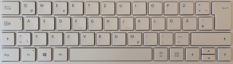 Surface Book: Die Tastatur