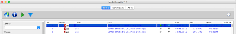 MediathekView 12@Mac OS X: „Kann nicht geöffnet werden“